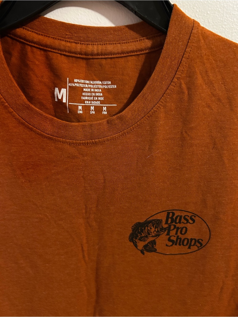 Bass Pro Shops Rust Short Sleeve Logo Tee